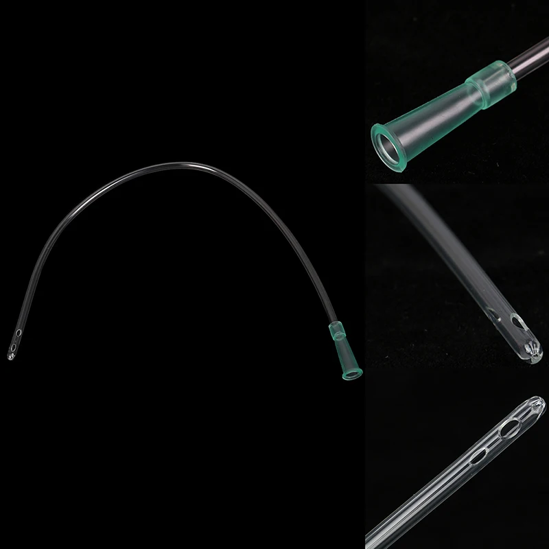 28cm Disposable Rectal Anal Canal Silicone Head Enema Rectum Head Drainage Tube