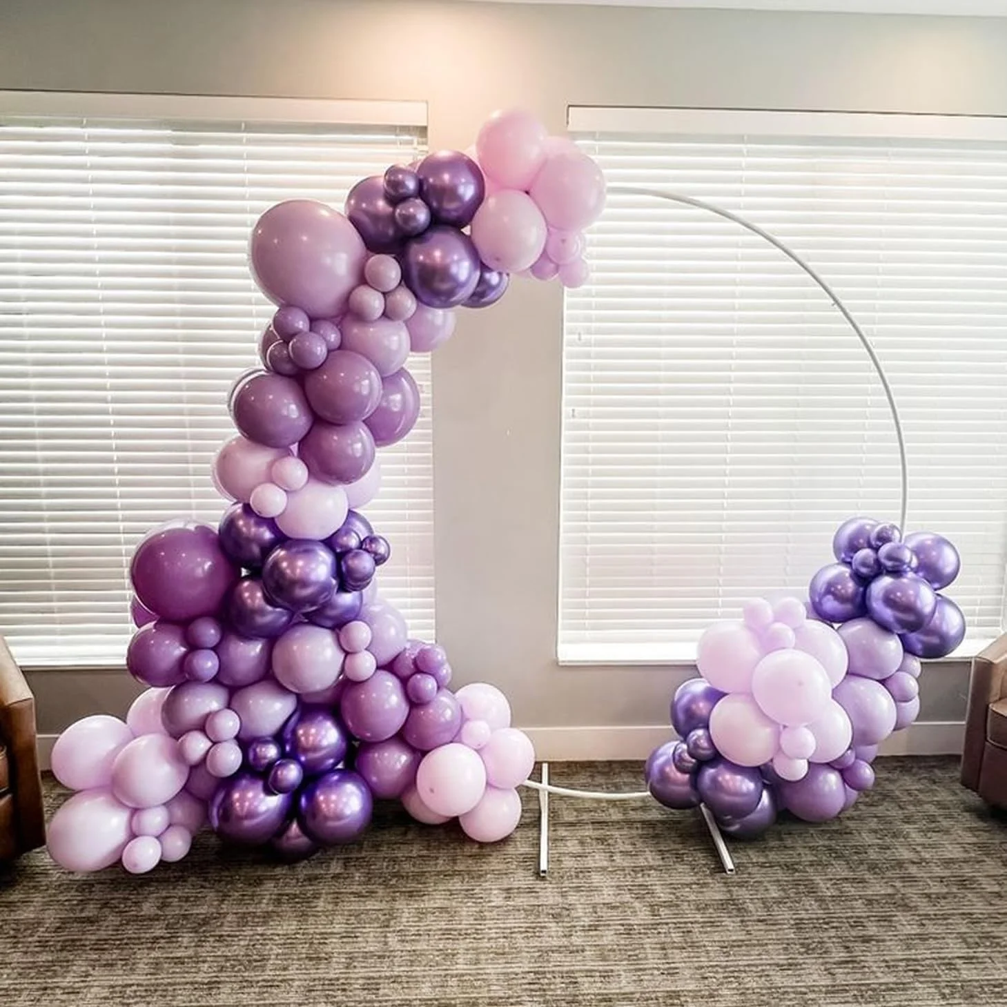 30pcs Purple Balloons Set 12inch Pastel Purple Latex Balloon for Birthday party Decoration Girl Wedding Baby Shower Supplies