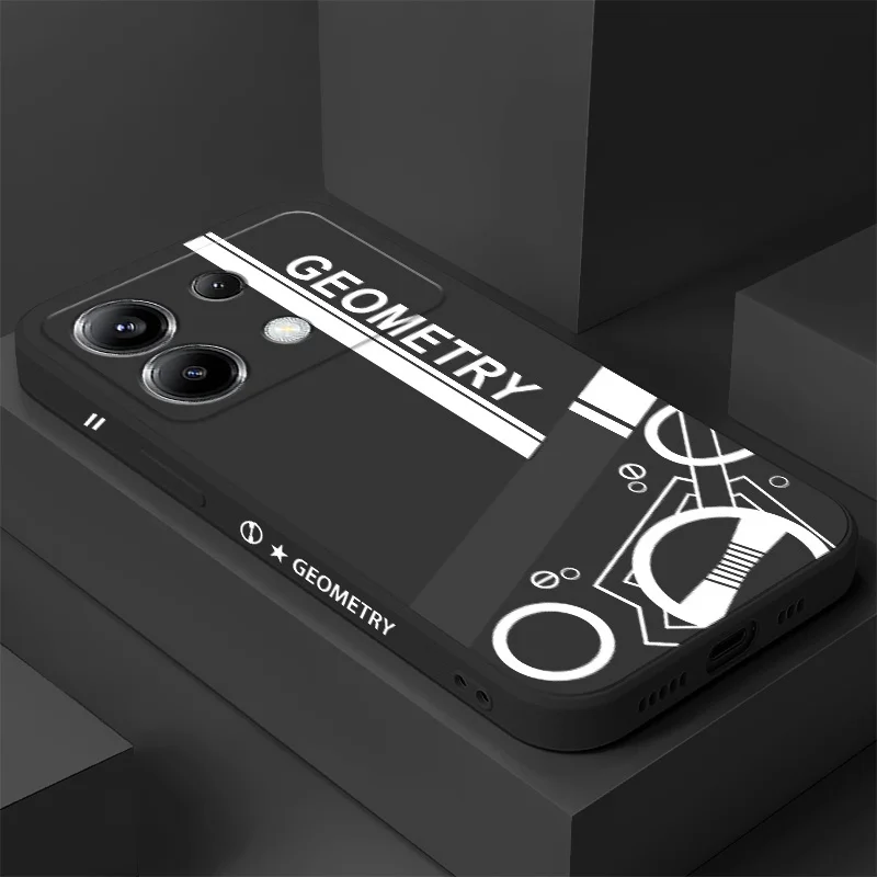 

Small Square Phone Case For Xiaomi Poco F7 X7 X6 F6 M6 M5 M5S F5 X5 F4 X4 M4 F3 M3 X3 Pro 4G 5G GT Silicone Cover