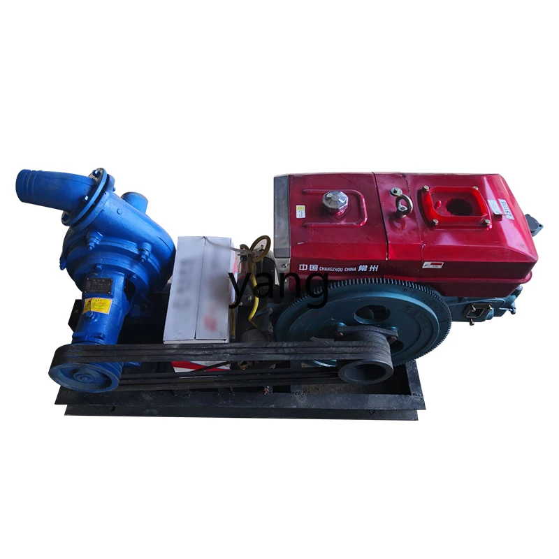 LJJ Horizontal Sand Suction Pump Wear-Resistant River Pond Dredging Mud Household Self-Priming