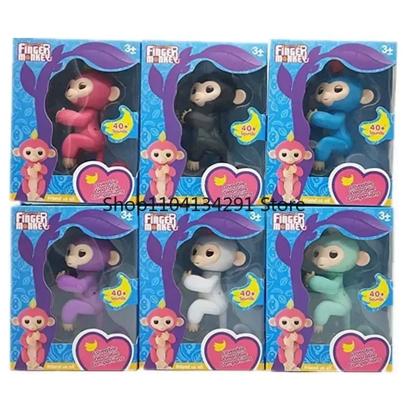 

Оригинальная фигурка обезьяны Fingerlings, обезьяна на кончиках пальцев, электронные домашние животные, умные игрушки для девочек, интерактивная игрушка для детей, подарочные игрушки