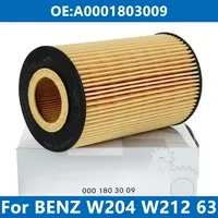Car Engine Oil Filter A0001803009 For Mercedes Benz W164 W204 W211 W212 W221 C63 CLS63 E63 S63 CL63 ML63 SLS AMG 6.2L V8 M156