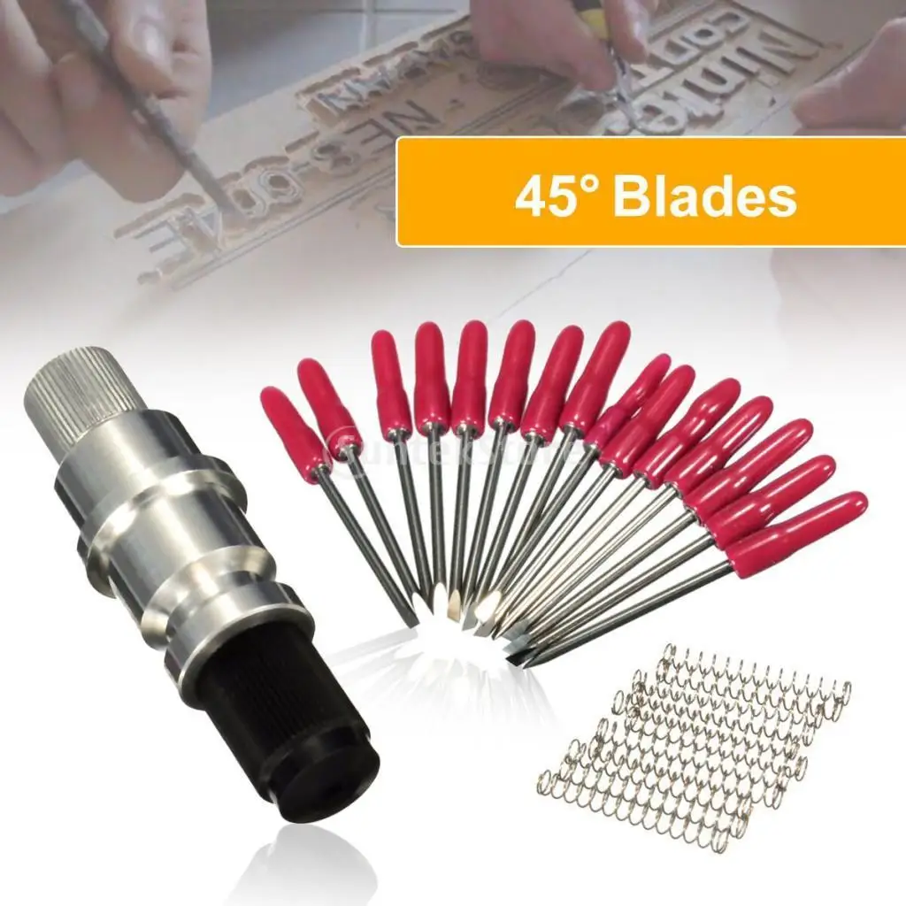 Precision Cutting Plotter Holder Durable Alloy Graphtec Cutting Holder Carbide Blade for Craft and Sign Making