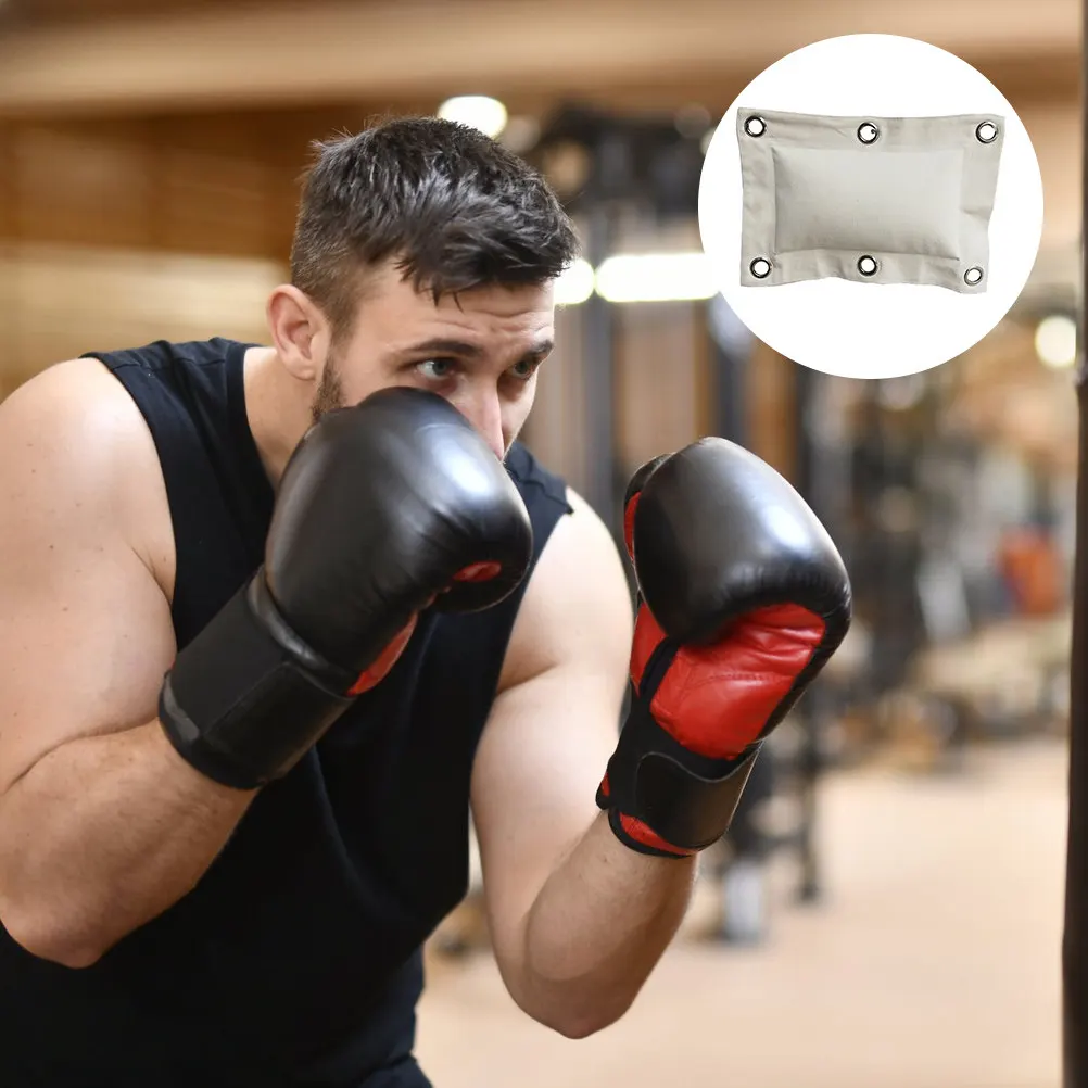 1Pcs Wall Target Sandbag Canvas Boxing Bag Empty Reinforced Brass Buckle Boxing Training Gym Workout Fitness Sandbag