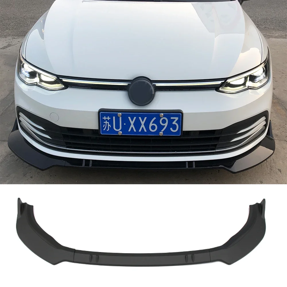 

For Volkswagen Golf PRO R-Line MK8 2021 Year Car Front Bumper Chin Tail Bodykit Lip Modification On Bumper Spoiler Chin