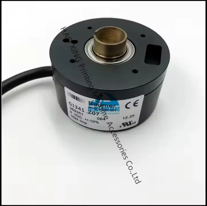 

M2.105.3311 for Heidelberg SM74 SM102 CD102 Machine Lifting Paper Stack Motor Encoder Baumer GI341.Z07