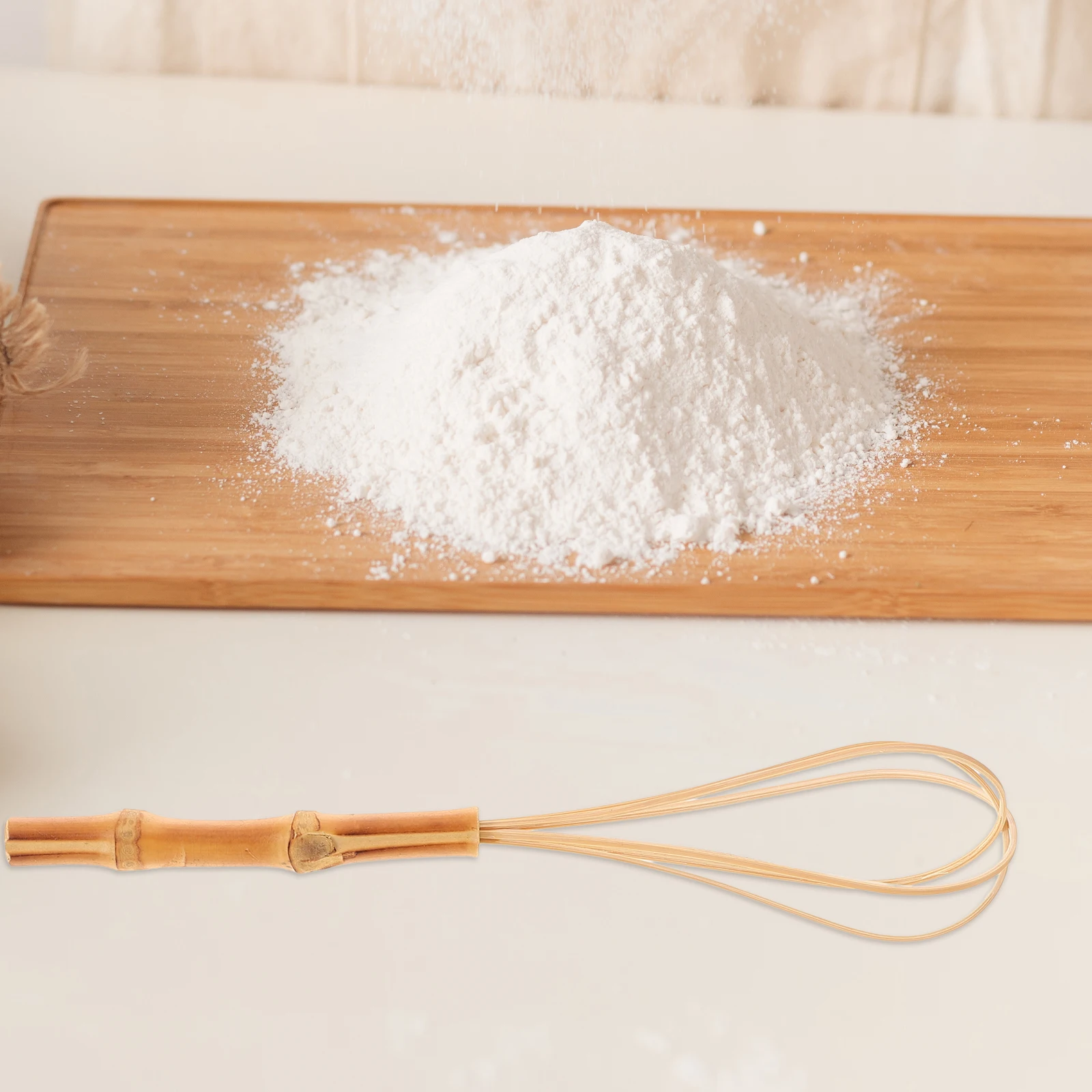 

Egg Whisk Manual Beater Large H Multi use Whisking Tool Milk Cream Stirrer Cake Tools Bamboo Egg Whisk Easy Clean Practical