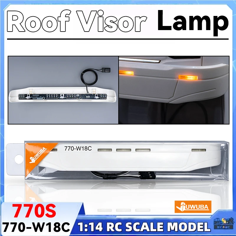 770s-roof-visor-lamp-led-sun-visor-light-770-w18c-abs-white-for-1-14-tamiyaa-rc-dump-truck-56368-saniaa-juwuba-toys-model-parts