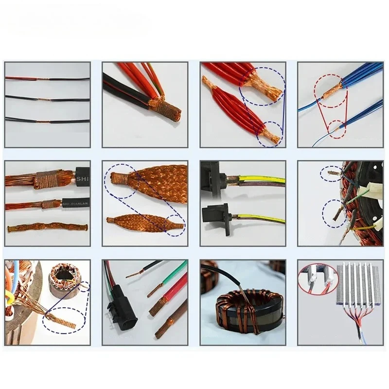 EW-60B ultrasonic multi core conduct automotive car new energy copper aluminum wire cable splicing weld solde machine