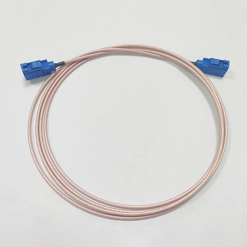 Fakra C female to Fakra C female RG316 coaxial RF cable car TV video GPS extension cable jumper connector