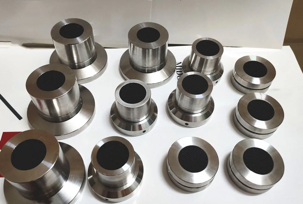 Perline in ceramica in acciaio inossidabile Piedini ammortizzanti Supporto per piedi Base per punte di isolamento per audio HiFi - Replica FE media