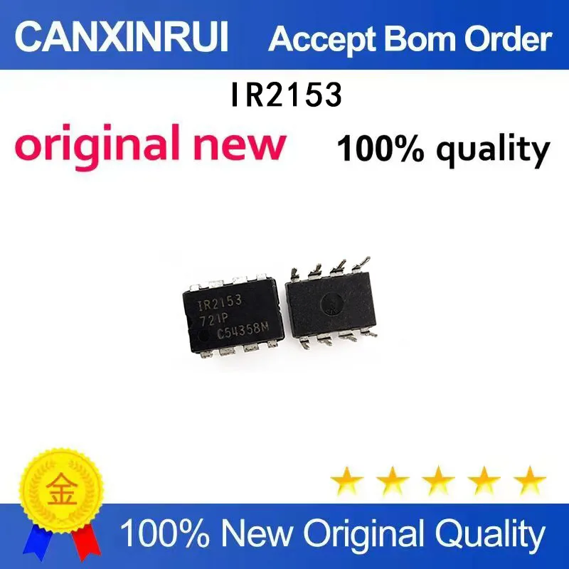 

(5-100 Pieces) IR2153 IR2153PBF New DIP-8 Direct Insertion