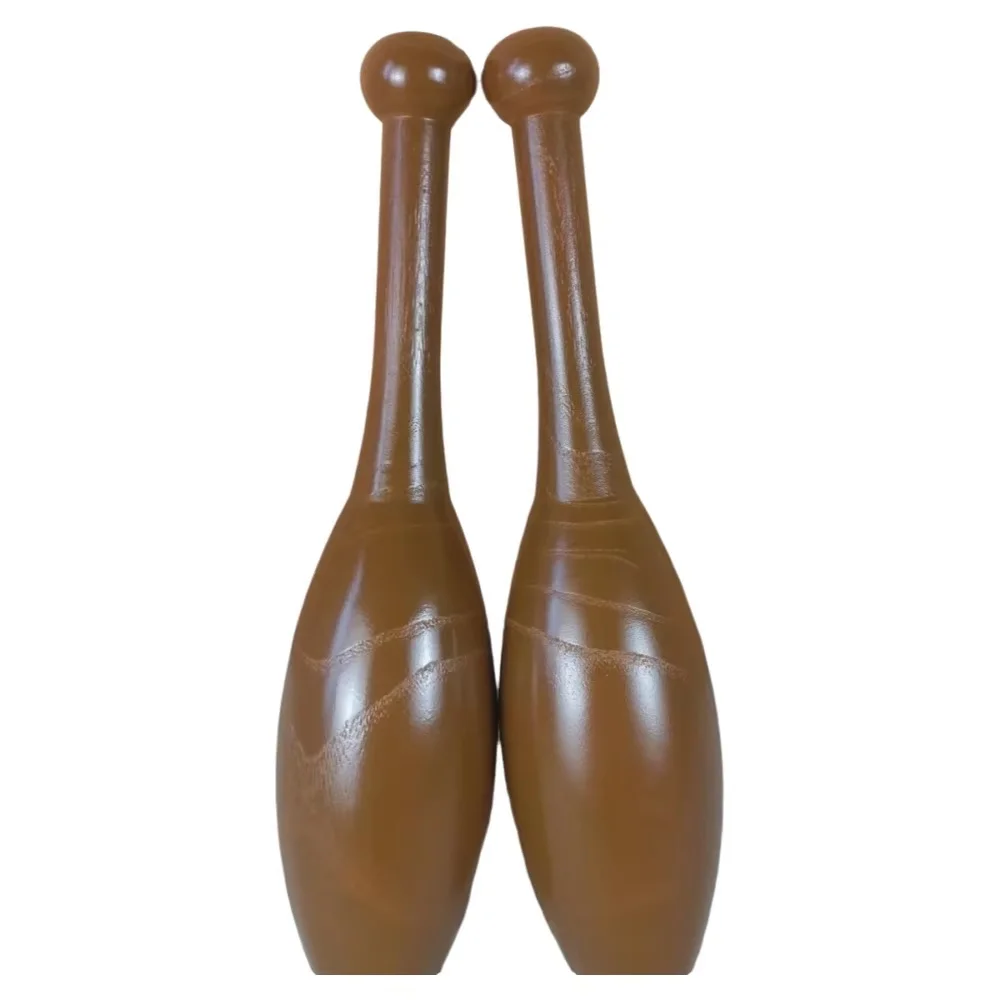 550g/per Solid Wood Fitness Clubbell Strength Train Iranian Bell Persian Meels Physical Exercise Fitness Stick Indian Clubs