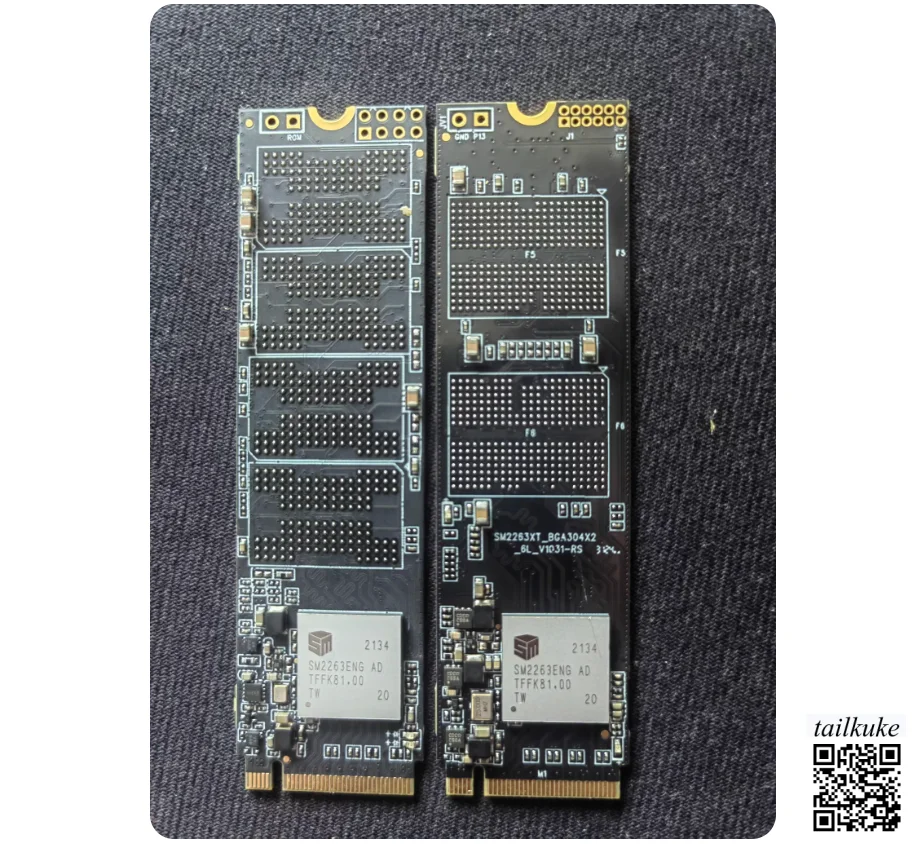 

Плата контроллера PCIe SM2263EN, комплект материнской платы контроллера NVME