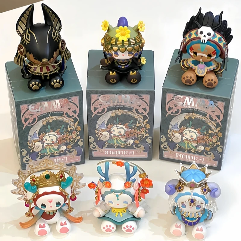 Hot Emma New Secret Forest The River of Time Series Blind Box Toys Kawaii Anime Figure Caixa Caja Surprise Mystery Box Xmas Gift