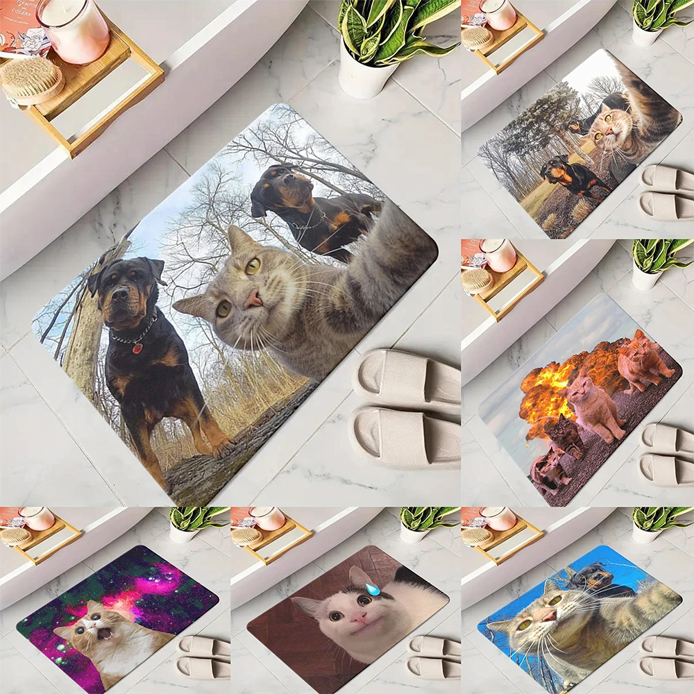 

Animal Emojis Sign Large Area Rugs 3D Carpets for Living Room Bedroom Sofa Doormat Kitchen Home Decor Non-slip Art Mats Gift