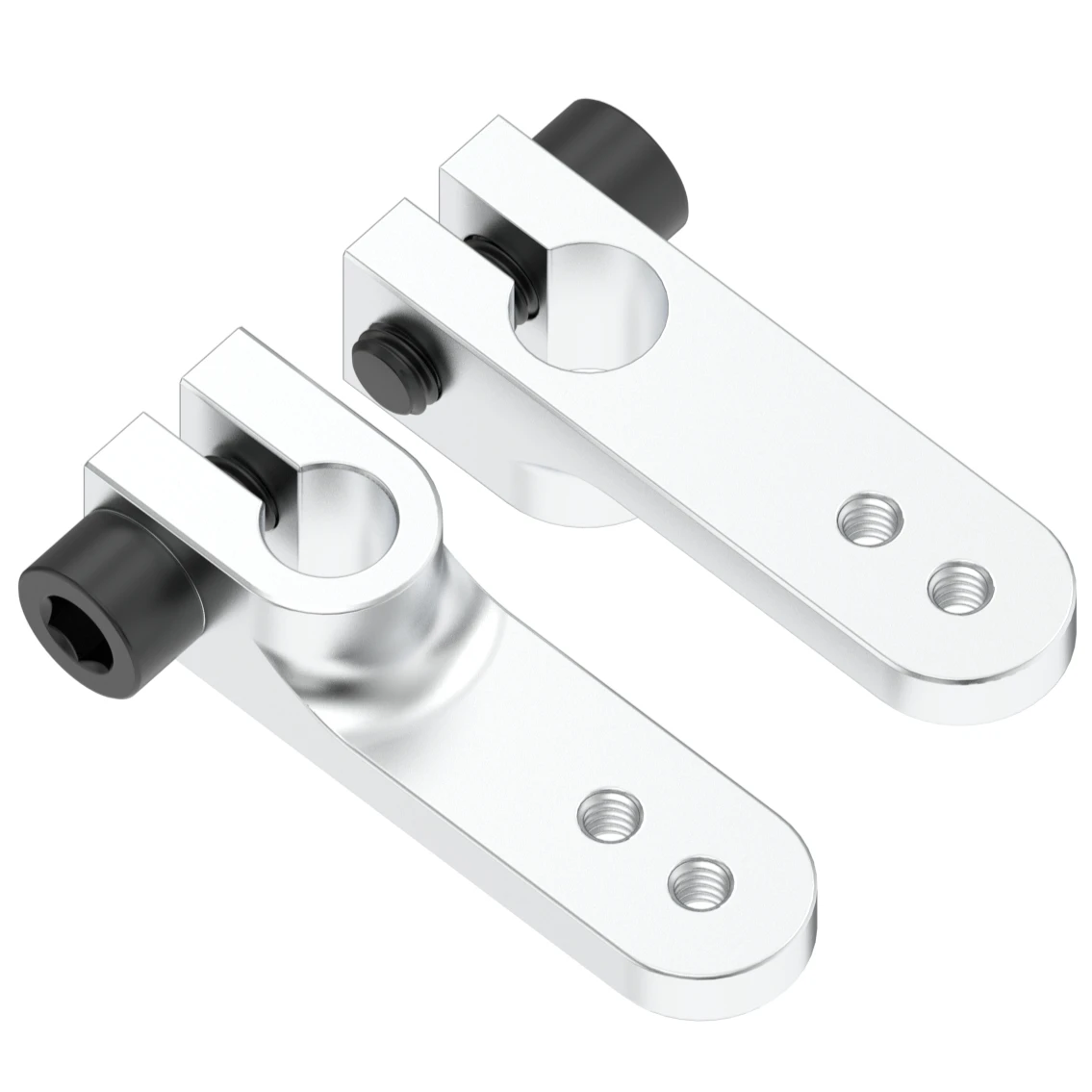 4mm/4.76mm CNC 알루미늄 서보 혼 - 메탄올/가솔린 RC 보트용 클램핑 스티어링 암(스로틀 로커 암)