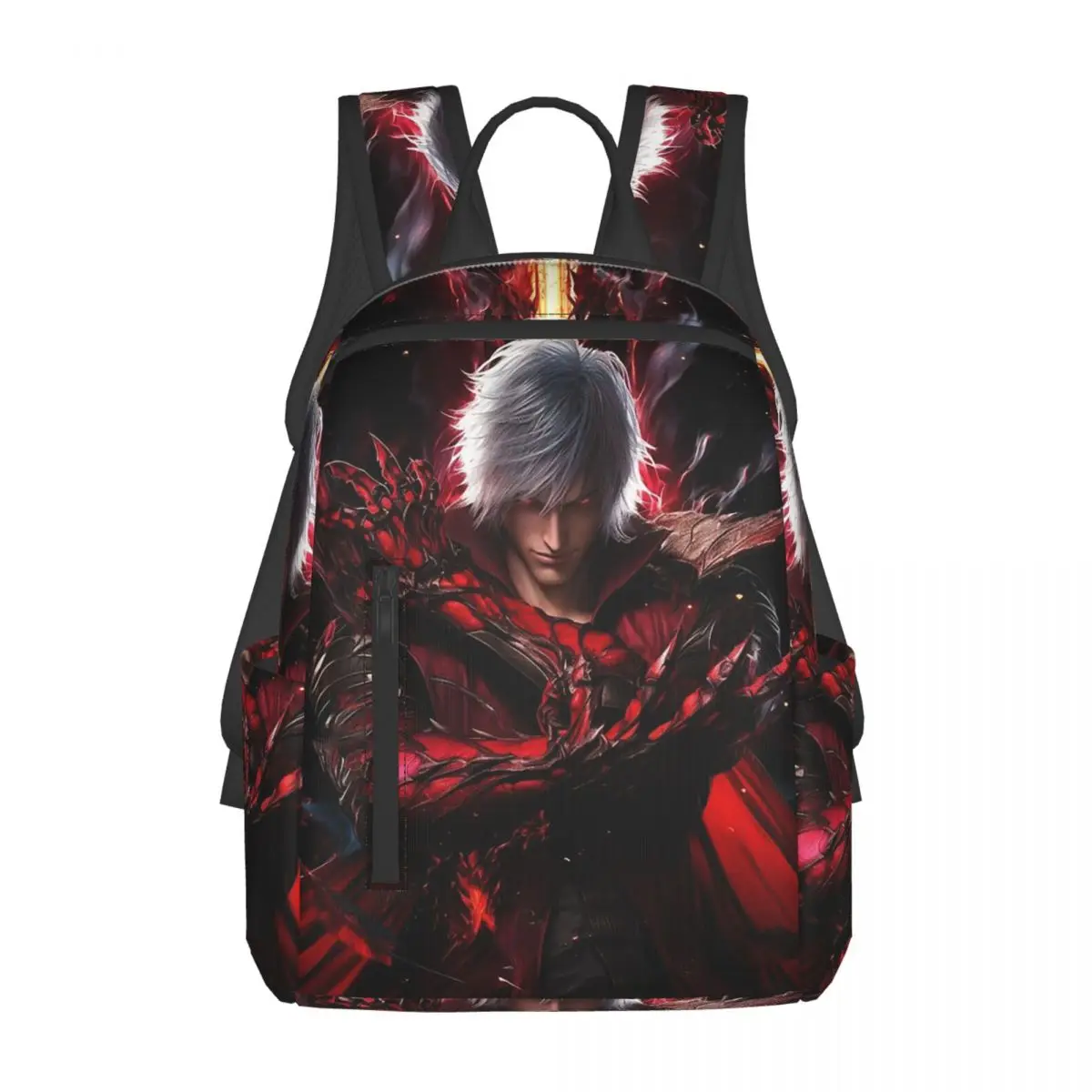Devil May Cry Game Backpack Daypack Large Capacity Kids BookBag School Bag Shoulder Bags for Men Women