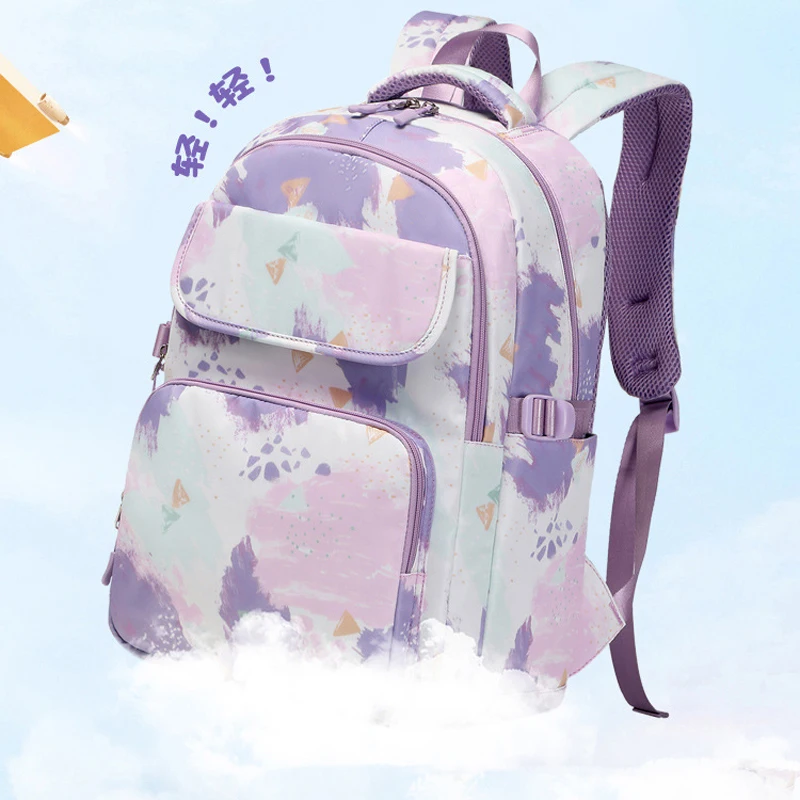Mochilas escolares impermeáveis para adolescentes, mochila infantil, mochila, criança com estojo de lápis, lancheira, bolsa de livro impressa, 3 pcs