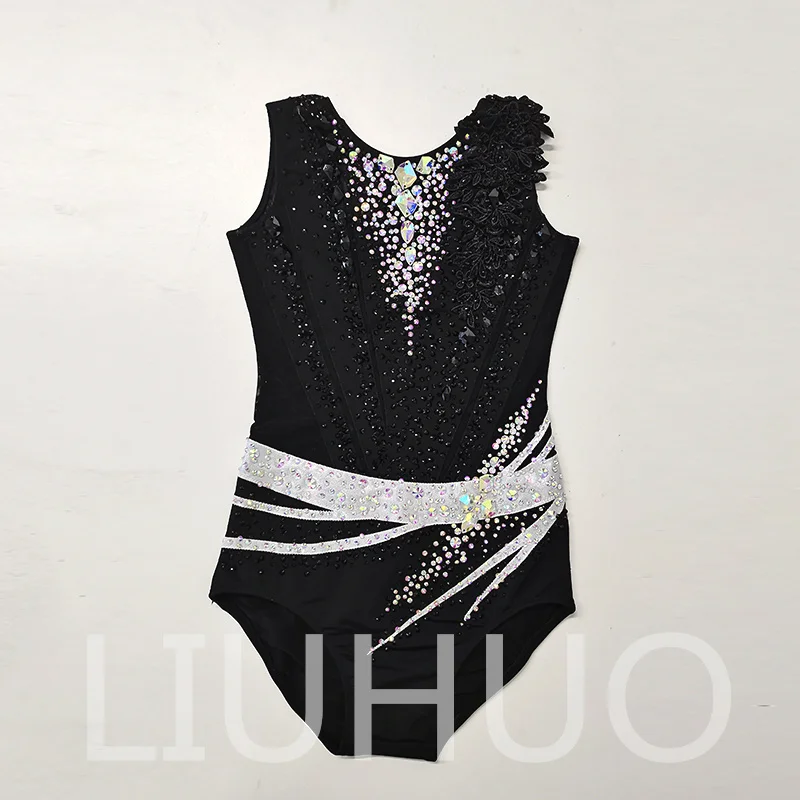 

LIUHUO Rhythmic Gymnastics Leotard Competitive Cheerleading Performance For Children