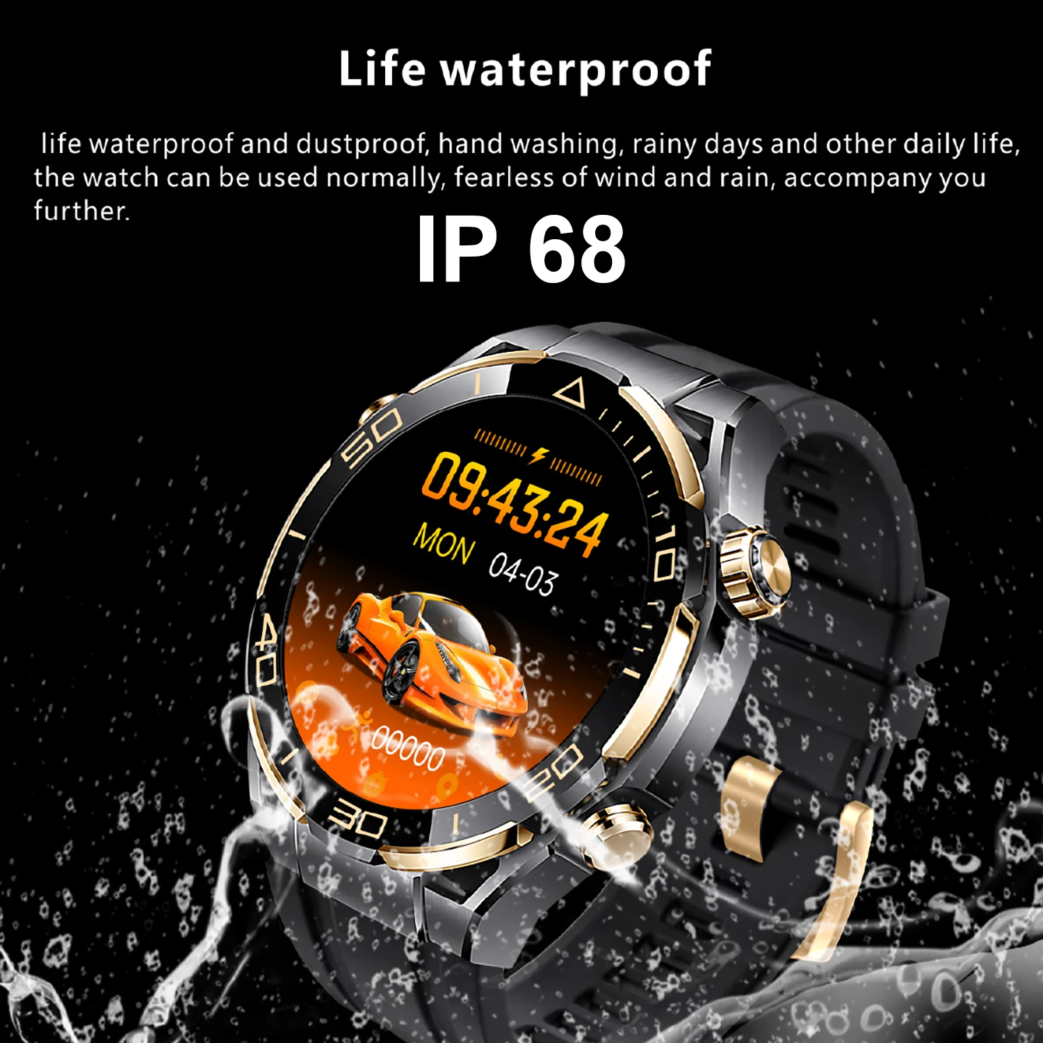 New Watch Ultimate Luxury Smart Watch Men's 480*480 HD Screen Outdoor Sports SmartWatch 4GB RAM GPS NFC Compass 2025 New Watch