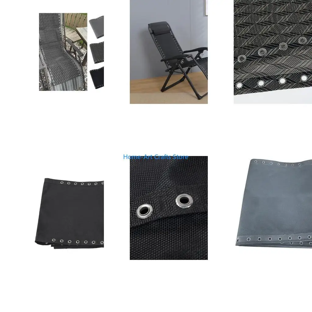 Y3NA Chair Folding Recliner Replacement Cloth Mesh Outdoor Lounger Cover Pad