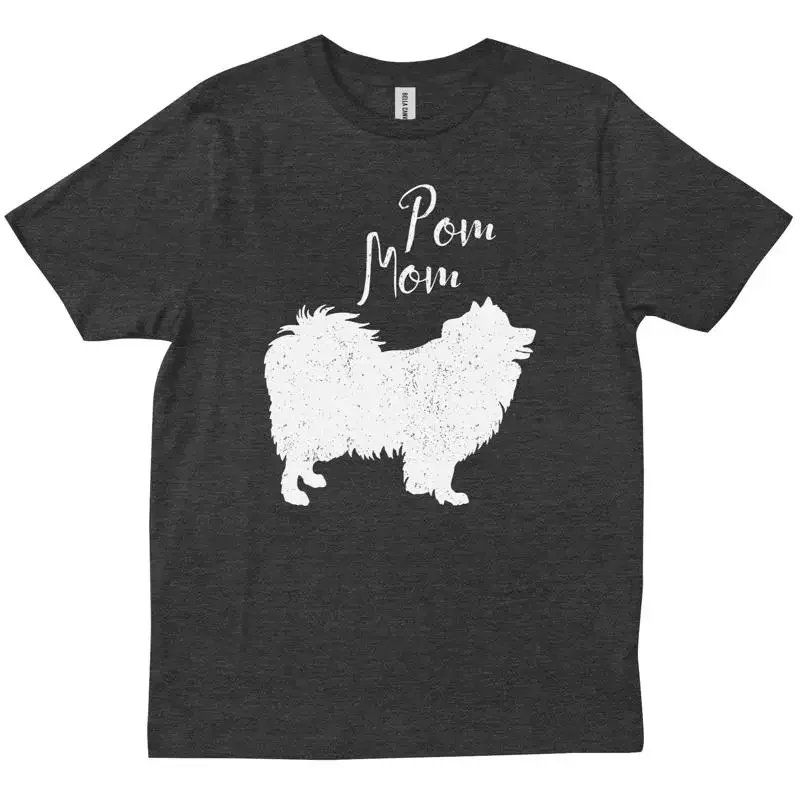 Pom Pomeranian Lover Dog Mom Mommy Pet Lovers New Trendy T shirt