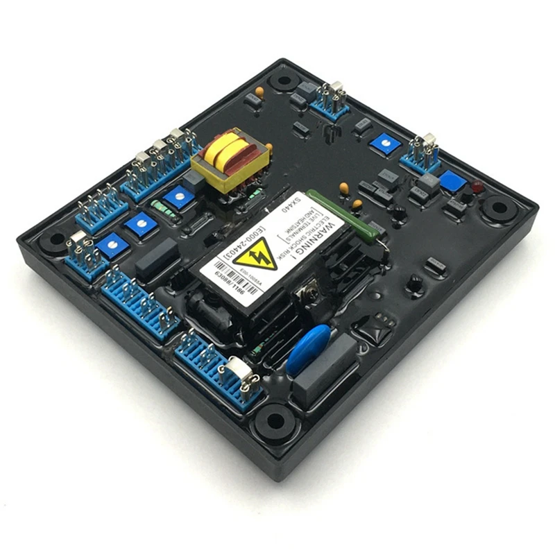 Pezzi di ricambio di ricambio per regolatore di tensione del generatore Sx440 Avr per generatori brushless da 500 Kw, tecnologia a montaggio superficiale