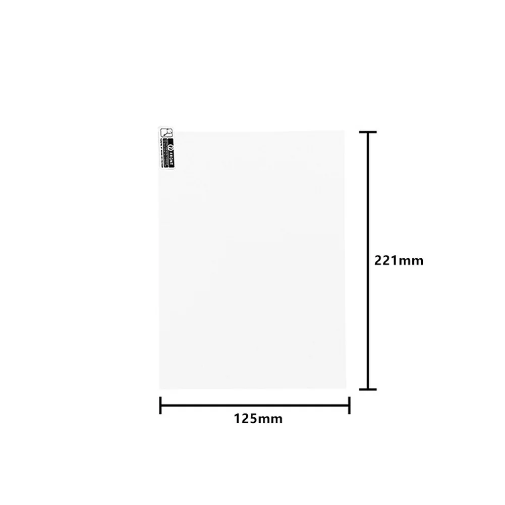 Pet Screen Guard 125mm by 221mm for ELEGOO For Saturn 2 For Saturn 4 For M3 For 3D Printer LCD Curing Screen Film