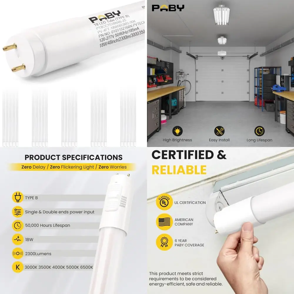 4FT 18W Led T8 Tube… - image