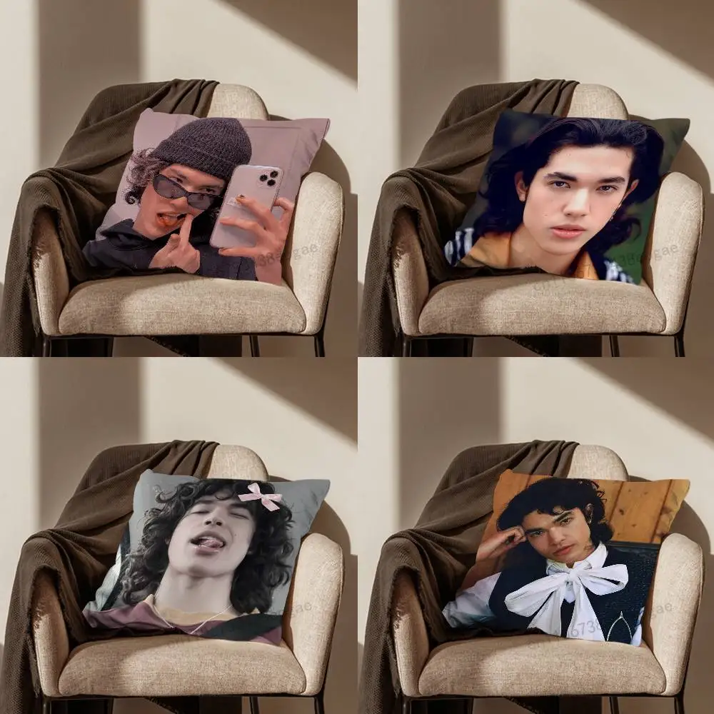 

Handsome C-Conan G-Gray Pillow Case For Room Sofa Cushion Cover Suitable For Home Bedroom Decoration And Protector