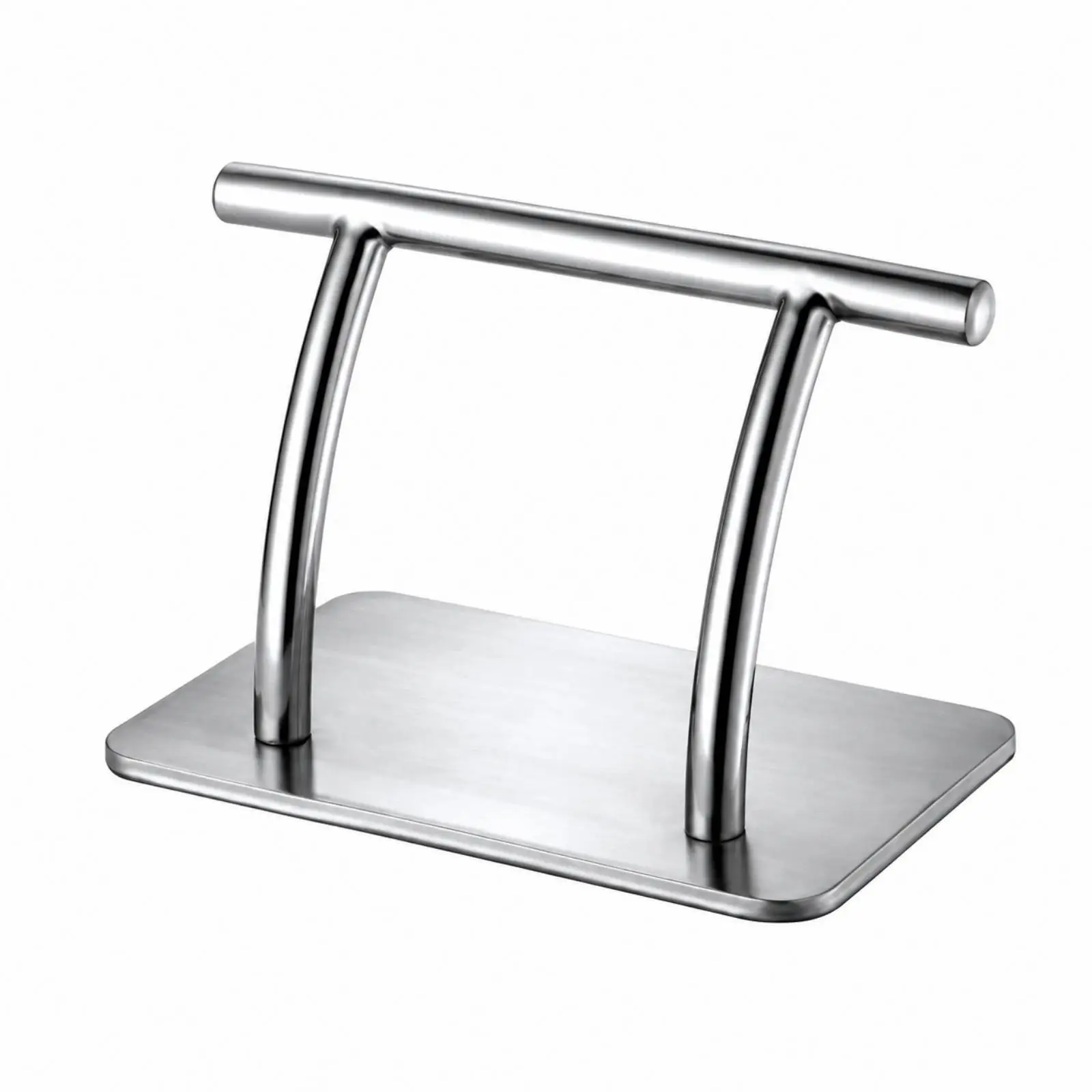 Stainless Steel Salon Chair Foot Rest Replacement Hairdresser Footrest for Beauty Studio Client Feet Support