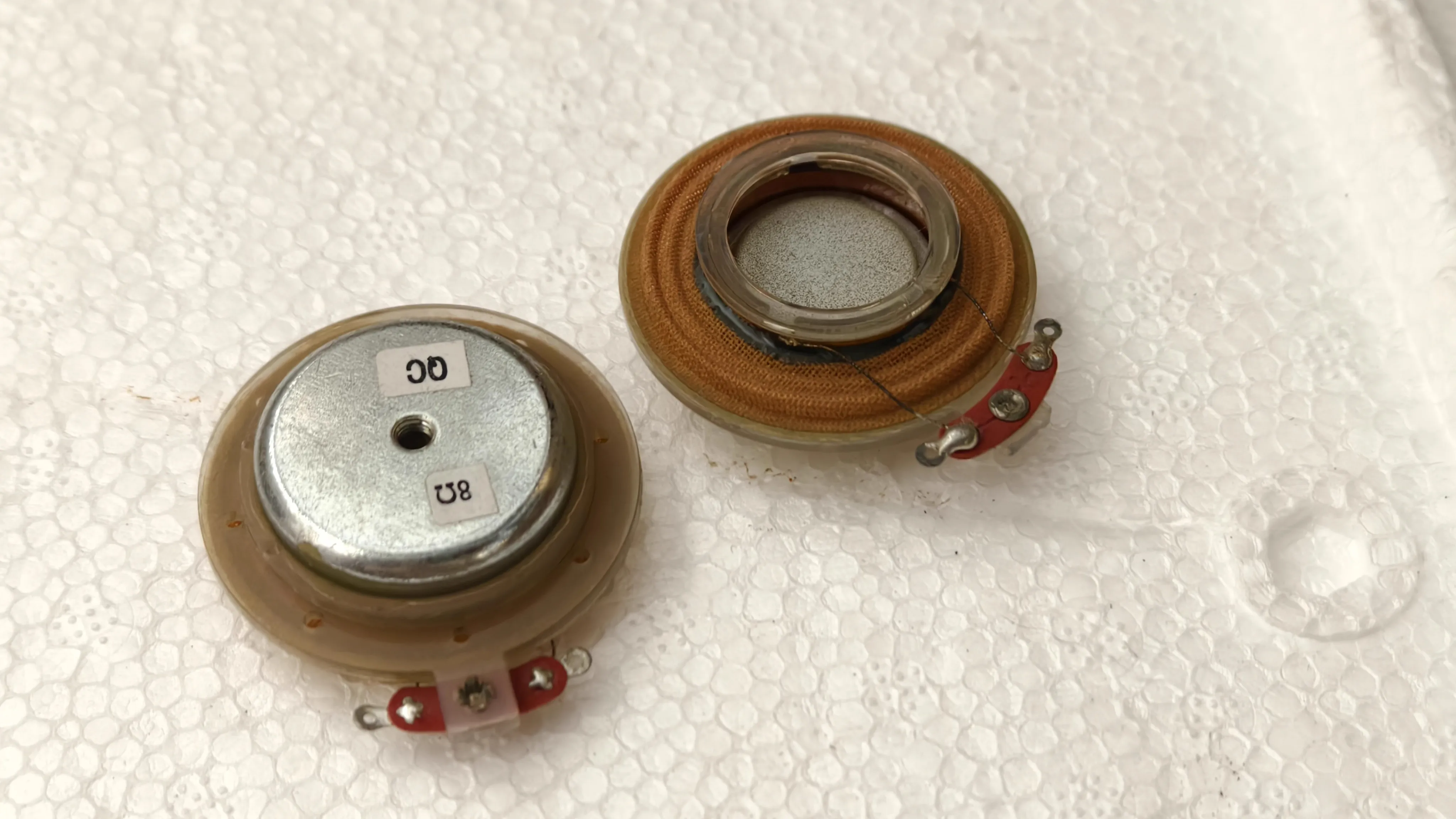 

2 шт. динамиков GHXAMP для KEF с планарно-магнитным преобразователем, диаметр 45 мм, мощность 20 Вт, сопротивление 8 Ом