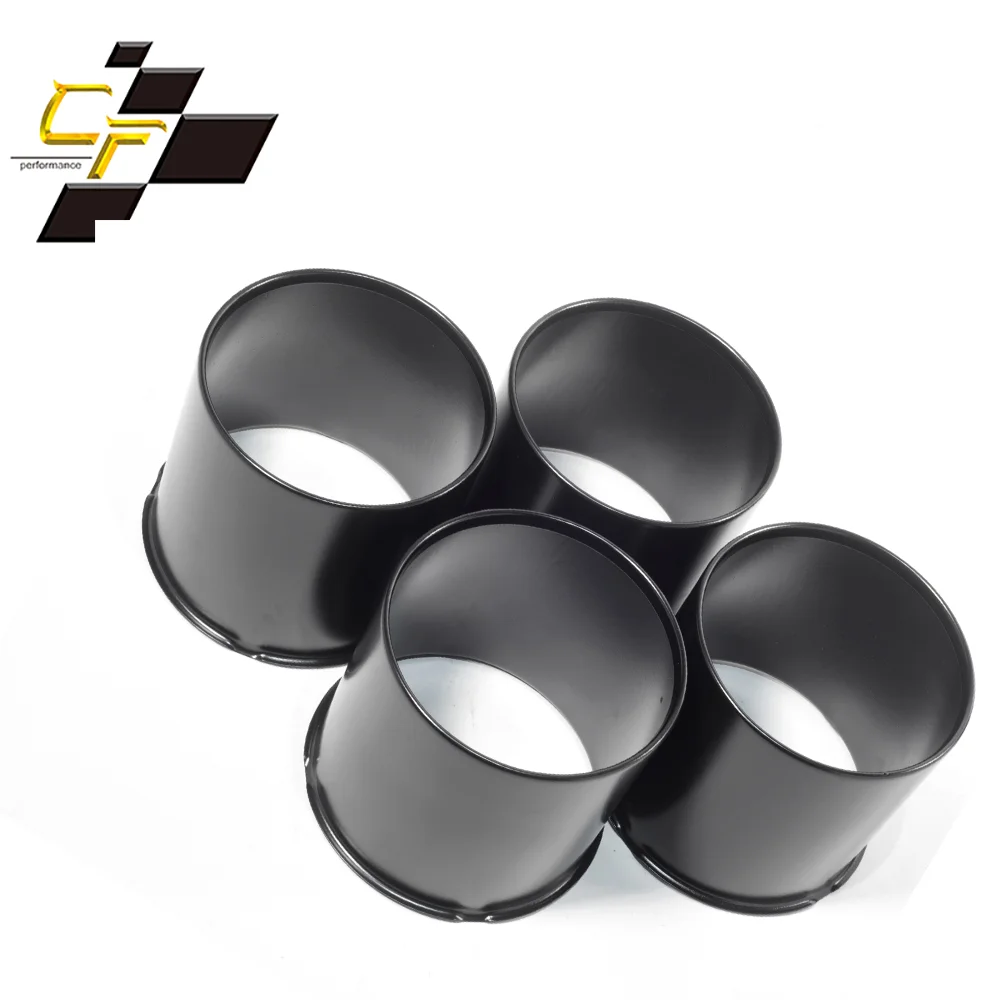 

CF Performance 2/4pcs Hub 130.8mm Carbon Steel Opened end PUSH-THRU HUB CENTER CAP For Truck Trailer Wheel Rims Push Thru Steel