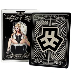 Pin-up Kız Oyun Kartları Su Geçirmez Kart Destesi Her Türlü Poker için Tüm Farklı Vintage Kız Kulübü Klasik Poker