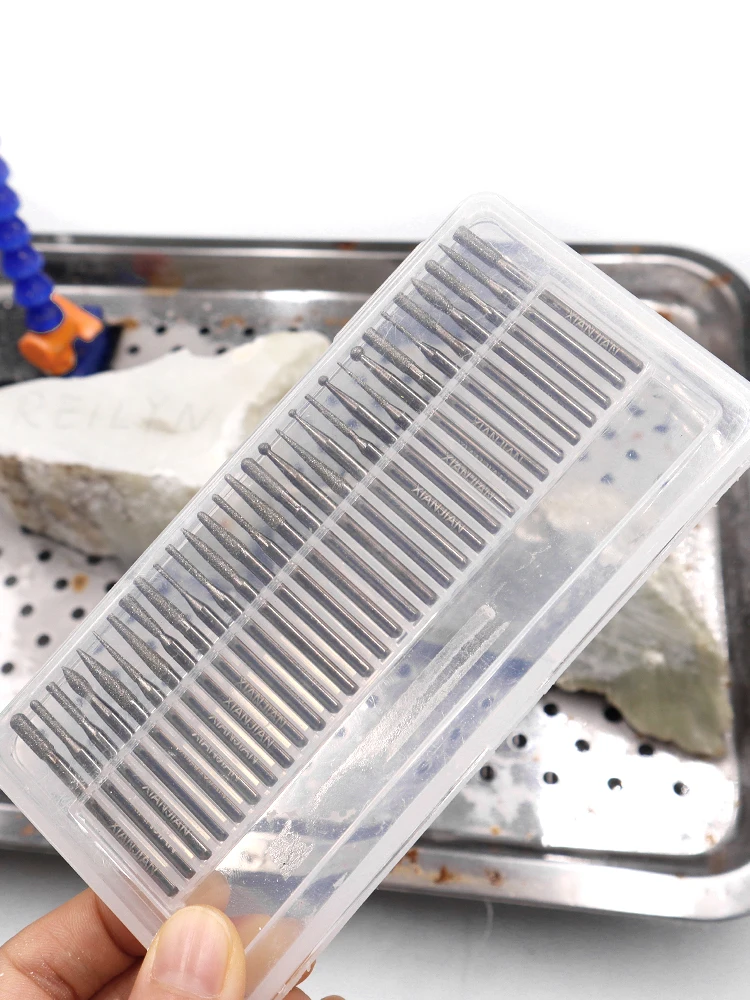 

Высокое качество 30 шт. 150 # Алмазные шлифовальные заусенцы смешанного типа 3 мм x 3 мм, алмазные шлифовальные наконечники для шлифовки, обрезки и полировки