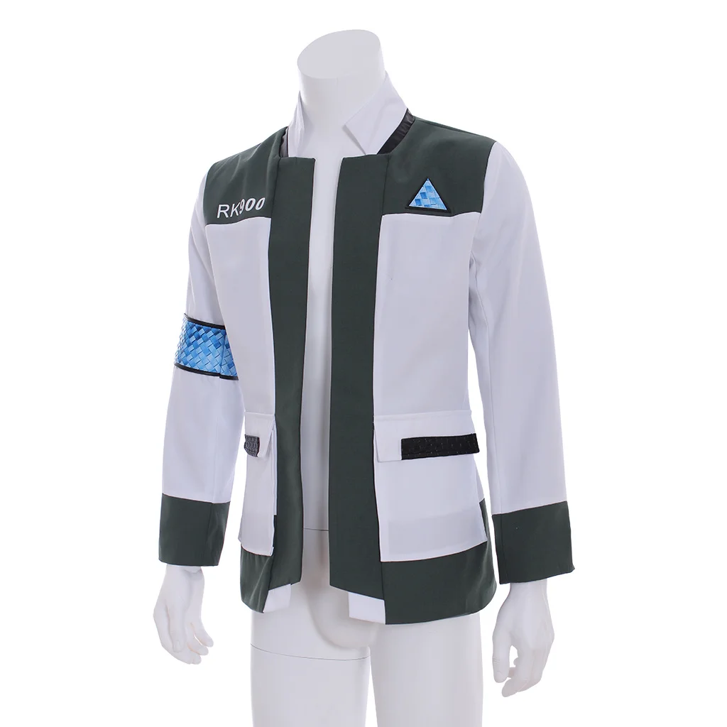 Men\'s Game Detroit Become Human Cosplay Costume Connor Cosplay RK900 Uniform Jacket Connor RK900 Coat Costumes