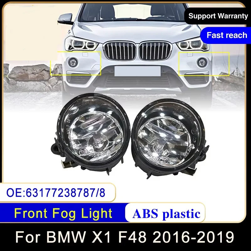 

Передняя противотуманная фара для BMW X1 X3 X4 X5 X6 F48 F25 F26 F15 F16 2016 ~ 2019 63177238787 63177238788 с лампочками Автомобильная противотуманная фара