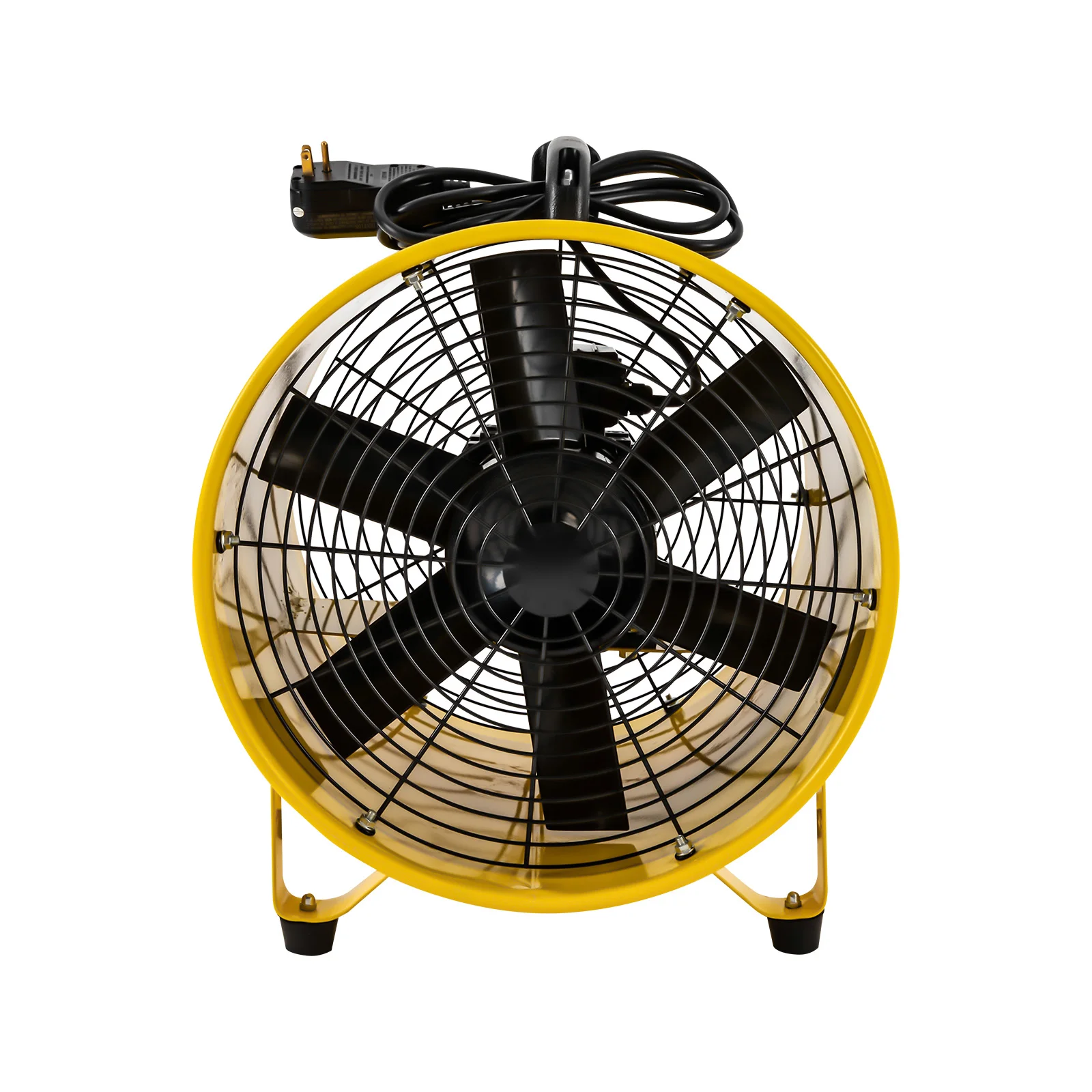 16 Inches 1100W Utility Blower 3178CFM Ventilation Fan Fume Extractor With 32.8ft/10m Duct Hose