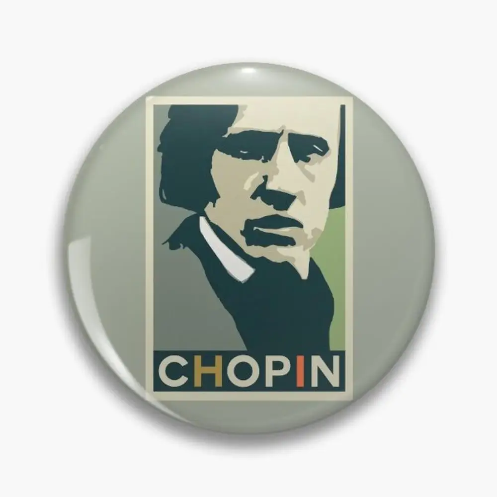 Chopin Pin Buttons Brooches  Jewelry Accessory Customize Brooch Fashion Lapel Badges