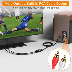 Neoteck 192KHz Digital für analoge optische Audio -Konverter Toslink für RCA -Audioadapter männlicher Anschluss DAC -Anschluss 8 Hauptverkauf optischer Audiokonverter - №2