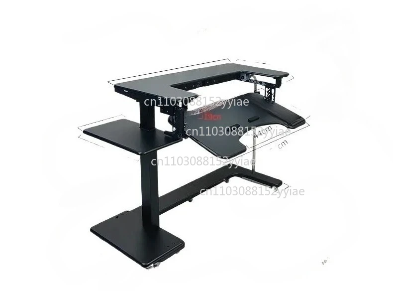 Computer Desk Bed, Notebook Computer Desk, Bedside Table, Height-adjustable Desk, Lazy Desk, Cockpit Suspension Stand