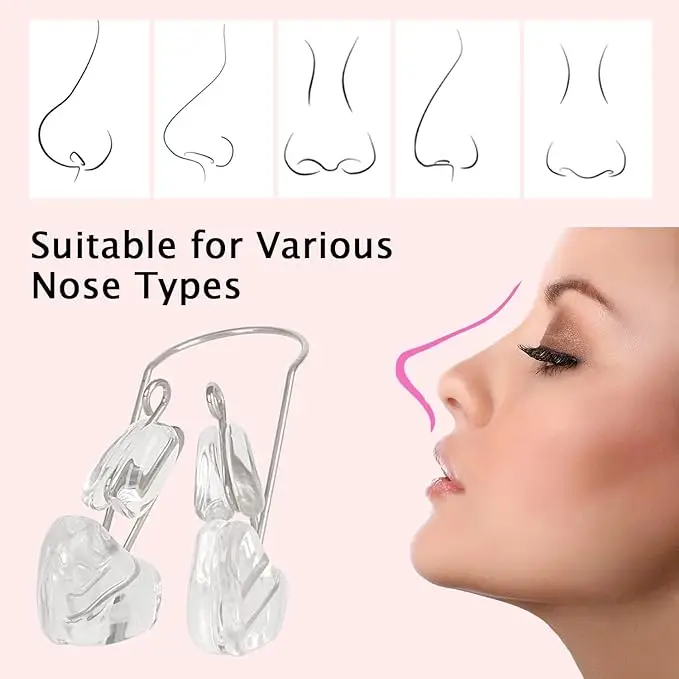 Nose Up Lifting Shaping Shaper Orthotics Clip Beauty Nose Slimming Massager Straightening Nose Clips Tool Nose Up Clip Corrector