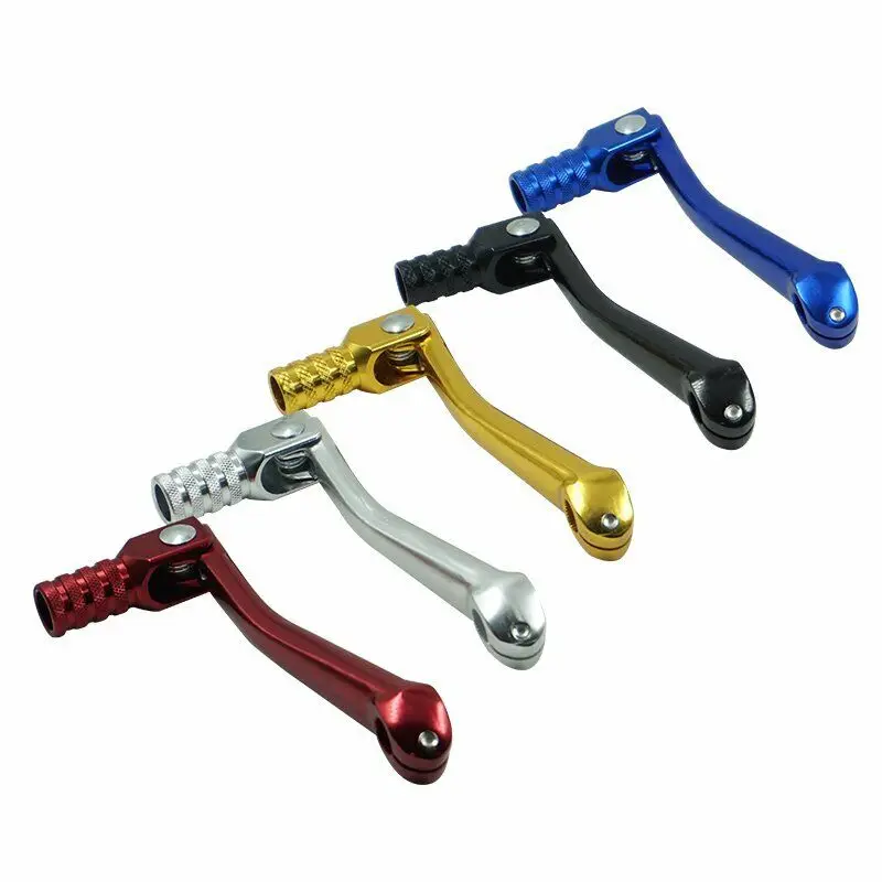 Motorcycle CNC Folding Aluminum Gear Shift Lever For XR KXL TTR CRF 50-250CC Motorcycle Dirt Bike Pit Bikes Gear Lever