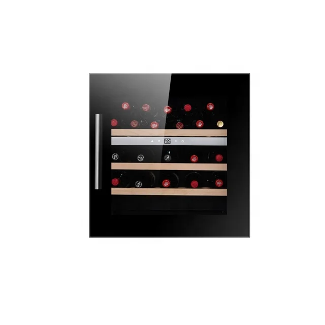 Wine Refrigerator Wine Cooler Built In 30 Bottles Refrigerator With All Full Glass Door Fridge