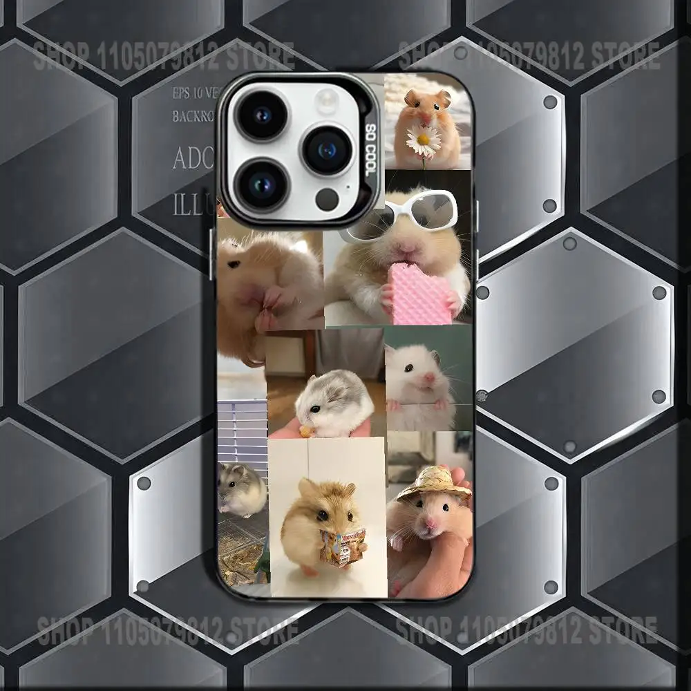 حافظة هاتف لطيفة على شكل فأر M لهاتف آيفون 17,16,15,14,13,12,11,X,Mini,Pro,E,MAX غطاء مقاوم للصدمات من الحلوى السوداء غير اللامعة #4