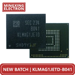 100% New Original KLMAG1JETD-B041 16GB BGA EMMC KLMAG1JETD B041 chip BGA-153 (1-10piece)