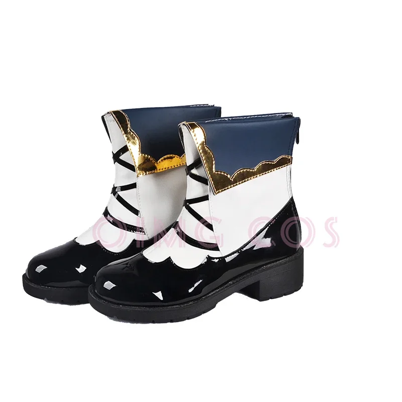 Genshin Impact Barbara Cosplay Shoes Anime Chinese Style Halloween for Game women Role Playing Props