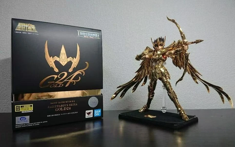 

In Stock BANDAI Saint Cloth Myth EX Sagittarius Seiya GOLD24 2020 Venue Limited Edition Anime Figure Model Toy