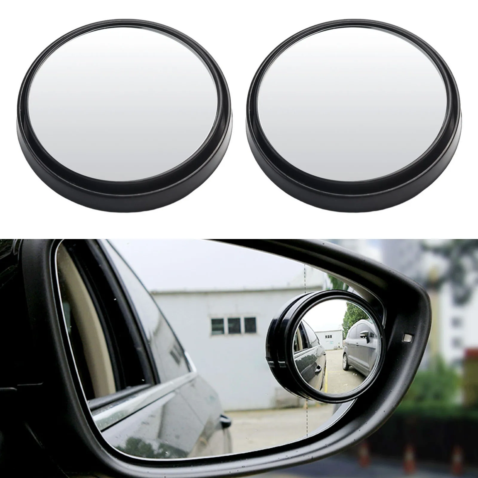 Blind Spot Mirror Car Blind Spot Mirror Blind Spot Mirror Car Blind Spot Mirror HD Rearview Mirrors Adjustability